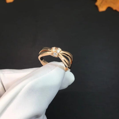 [Royal Top]LIENS RING PINK GOLD DIAMOND