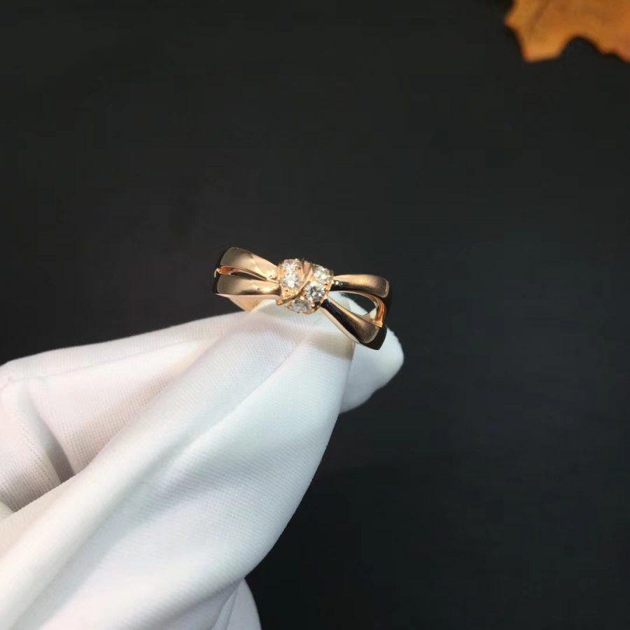 [Royal Top]LIENS RING PINK GOLD DIAMOND