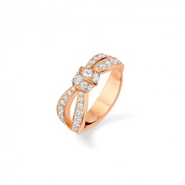 [Royal Top]LIENS PINK GOLD DIAMOND RING