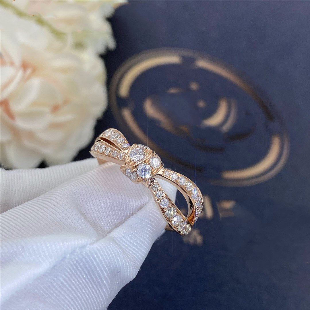[Royal Top]LIENS PINK GOLD DIAMOND RING