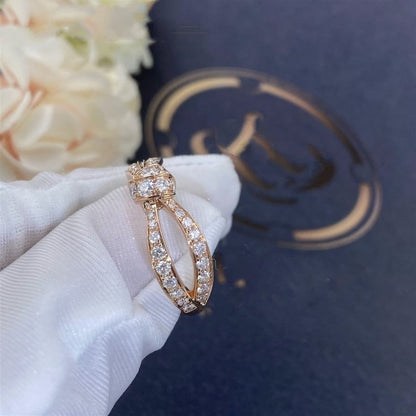 [Royal Top]LIENS PINK GOLD DIAMOND RING