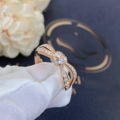 [Royal Top]LIENS PINK GOLD DIAMOND RING