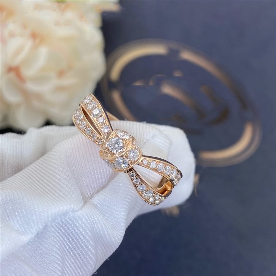 [Royal Top]LIENS PINK GOLD DIAMOND RING