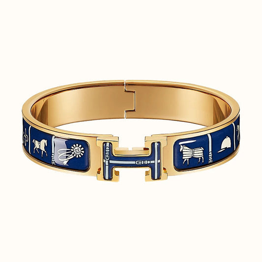 [Royal Top]H COUVERTURES DARK BLUE BRACELET