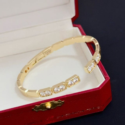 [Royal Top jewelrys]LOVE DIAMOND OPEN  BRACELET