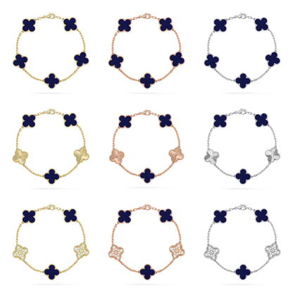 [Royal Top]CLOVER 5 MOTIF LAPIS LAZULI BRACELET COLLECTION