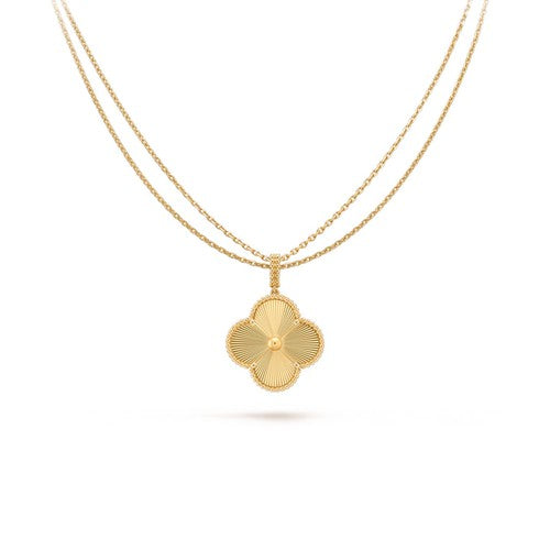 [Royal Top]CLOVER 25MM PEDANT NECKLACE GOLD