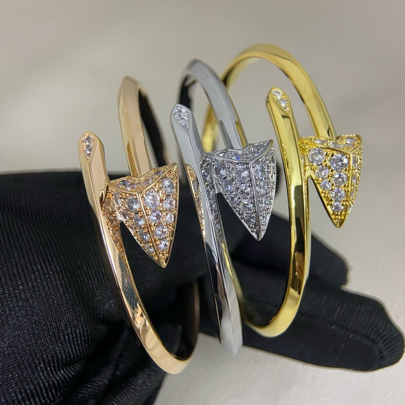 [⭐JeweliWhal] G.R.F FOLLOW ME DIAMOND BRACELET AT BOTH ENDS