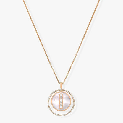[⭐JeweliWhal]Demo MOVE MM NACRE BLANCHE DIAMOND NECKLACE
