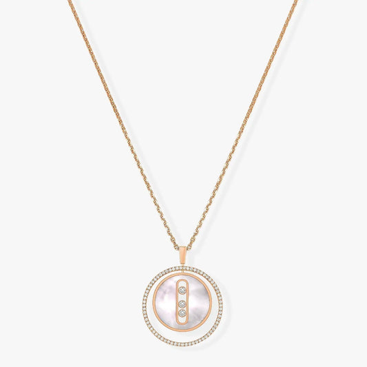 [⭐JeweliWhal]Demo MOVE MM NACRE BLANCHE DIAMOND NECKLACE