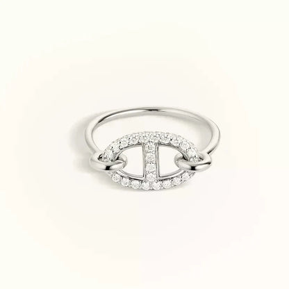 [Royal Top]RONDE SMALL SILVER DIAMOND RING
