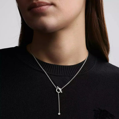 [Royal Top]FINESSE SILVER DIAMOND NECKLACE
