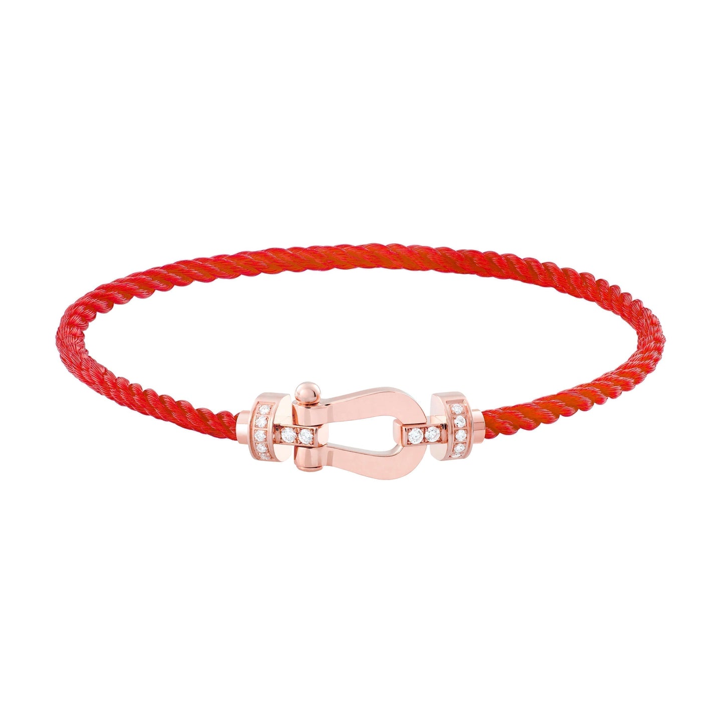 [Royal Top]FORCE 10 HALF DIAMOND PINK GOLD RED CORDERI LARGE AND MEDIUM MODEL