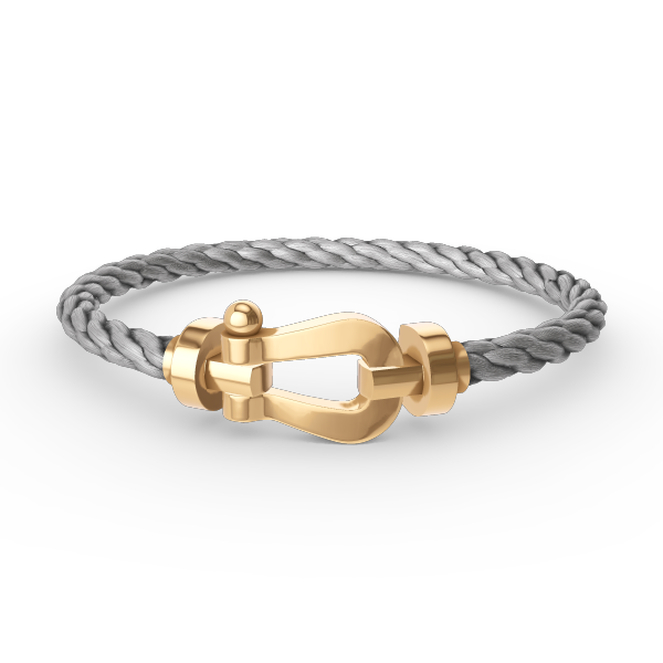 [Royal Top]FORCE LARGE HORSESHOE NO DIAMOND BRACELET GOLD