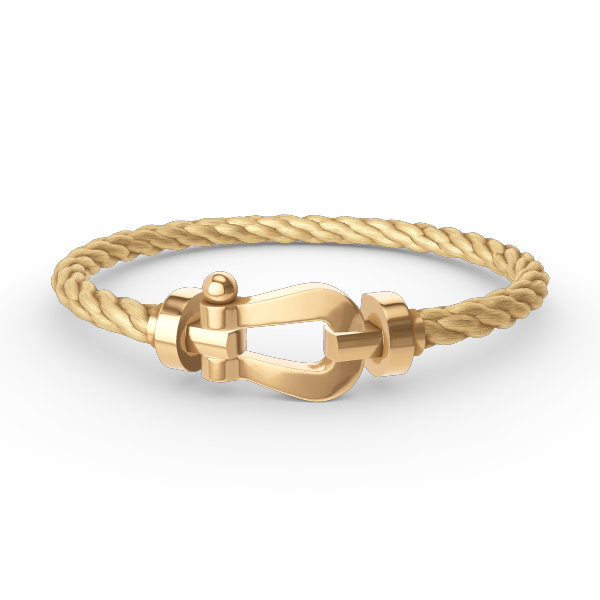 [Royal Top]FORCE LARGE HORSESHOE NO DIAMOND BRACELET GOLD