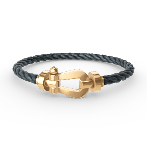 [Royal Top]FORCE LARGE HORSESHOE NO DIAMOND BRACELET GOLD