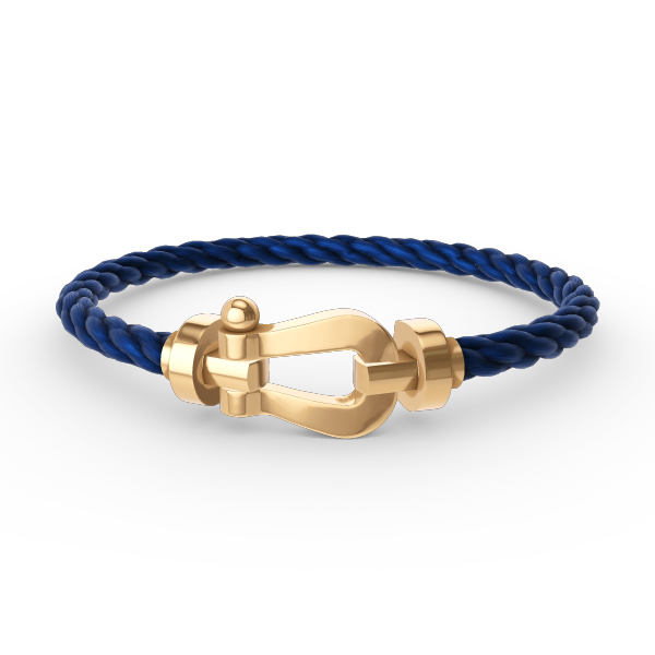 [Royal Top]FORCE LARGE HORSESHOE NO DIAMOND BRACELET GOLD