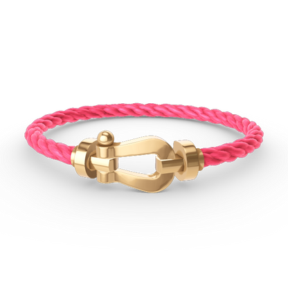 [Royal Top]FORCE LARGE HORSESHOE NO DIAMOND BRACELET GOLD
