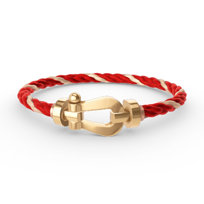 [Royal Top]FORCE LARGE HORSESHOE NO DIAMOND BRACELET GOLD
