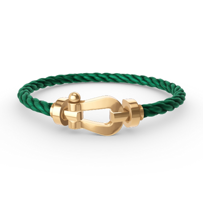 [Royal Top]FORCE LARGE HORSESHOE NO DIAMOND BRACELET GOLD