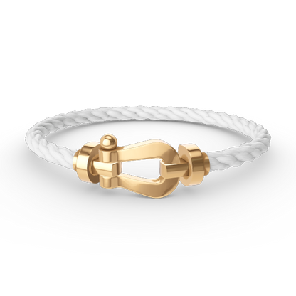 [Royal Top]FORCE LARGE HORSESHOE NO DIAMOND BRACELET GOLD