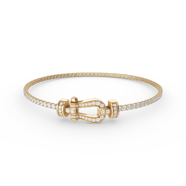 [Royal Top]FORCE  HORSESHOE  DIAMOND TENNIS BRACELET