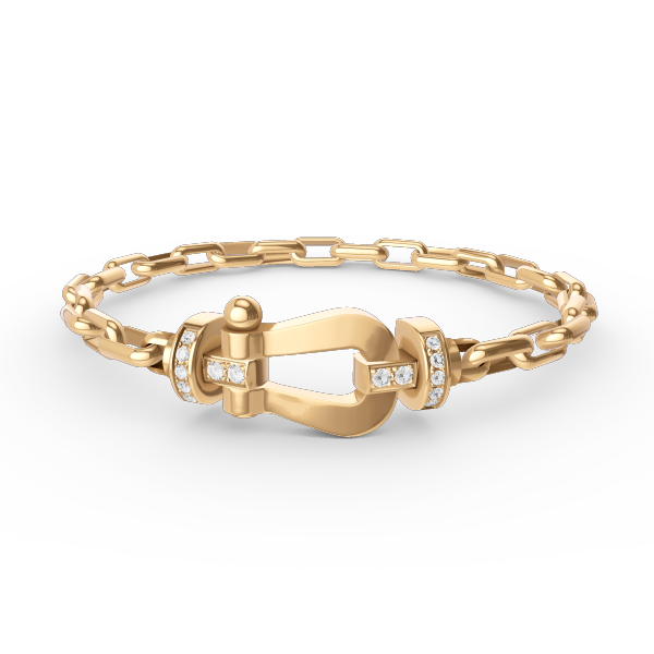 [Royal Top]FORCE LARGE HORSESHOE CLASP  METAL BRACELET