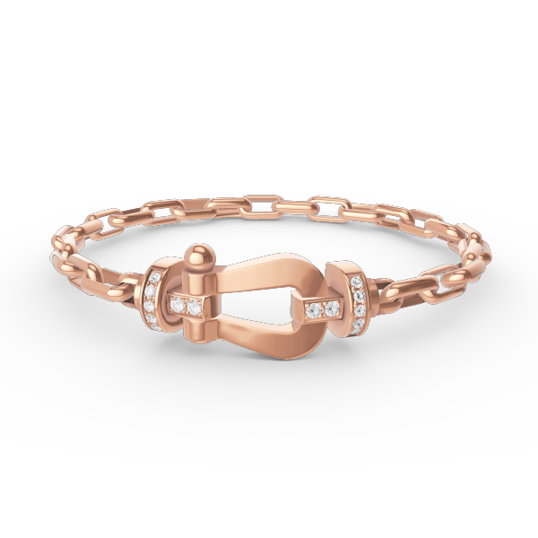 [Royal Top]FORCE LARGE HORSESHOE CLASP  METAL BRACELET