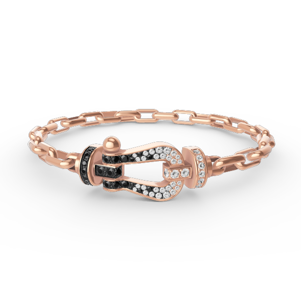 [Royal Top]FORCE LARGE HORSESHOE CLASP  METAL BRACELET