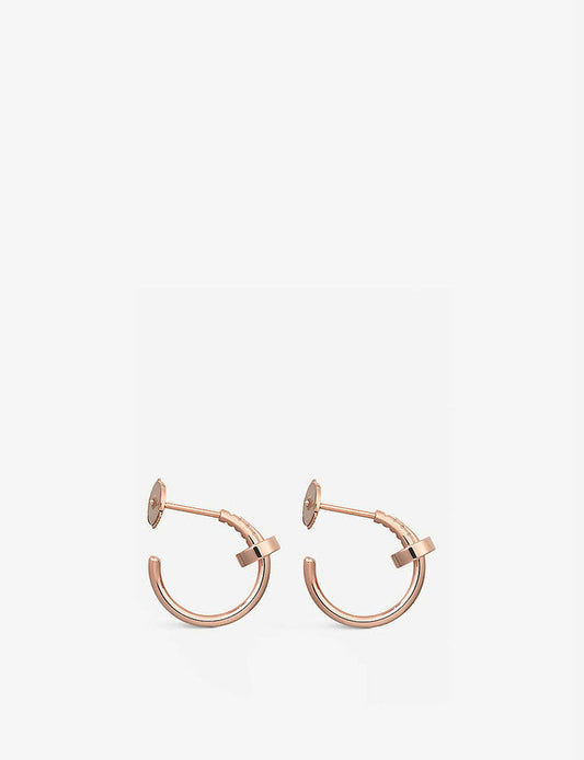 [Royal Top]JUSTE EARRINGS PINK GOLD