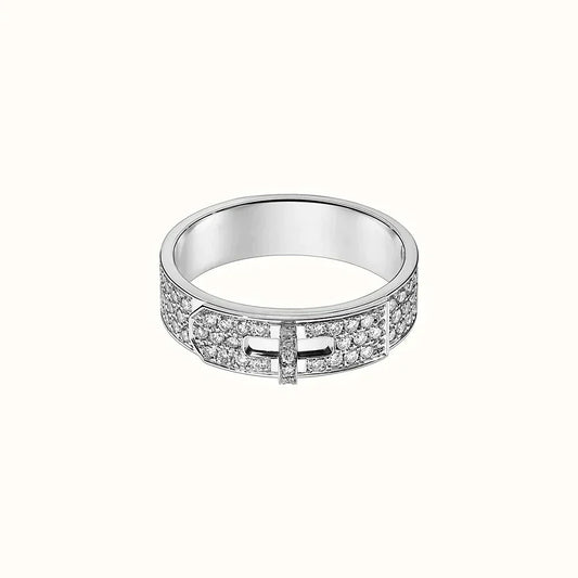 [Royal Top]KELLY SILVER DIAMOND RING