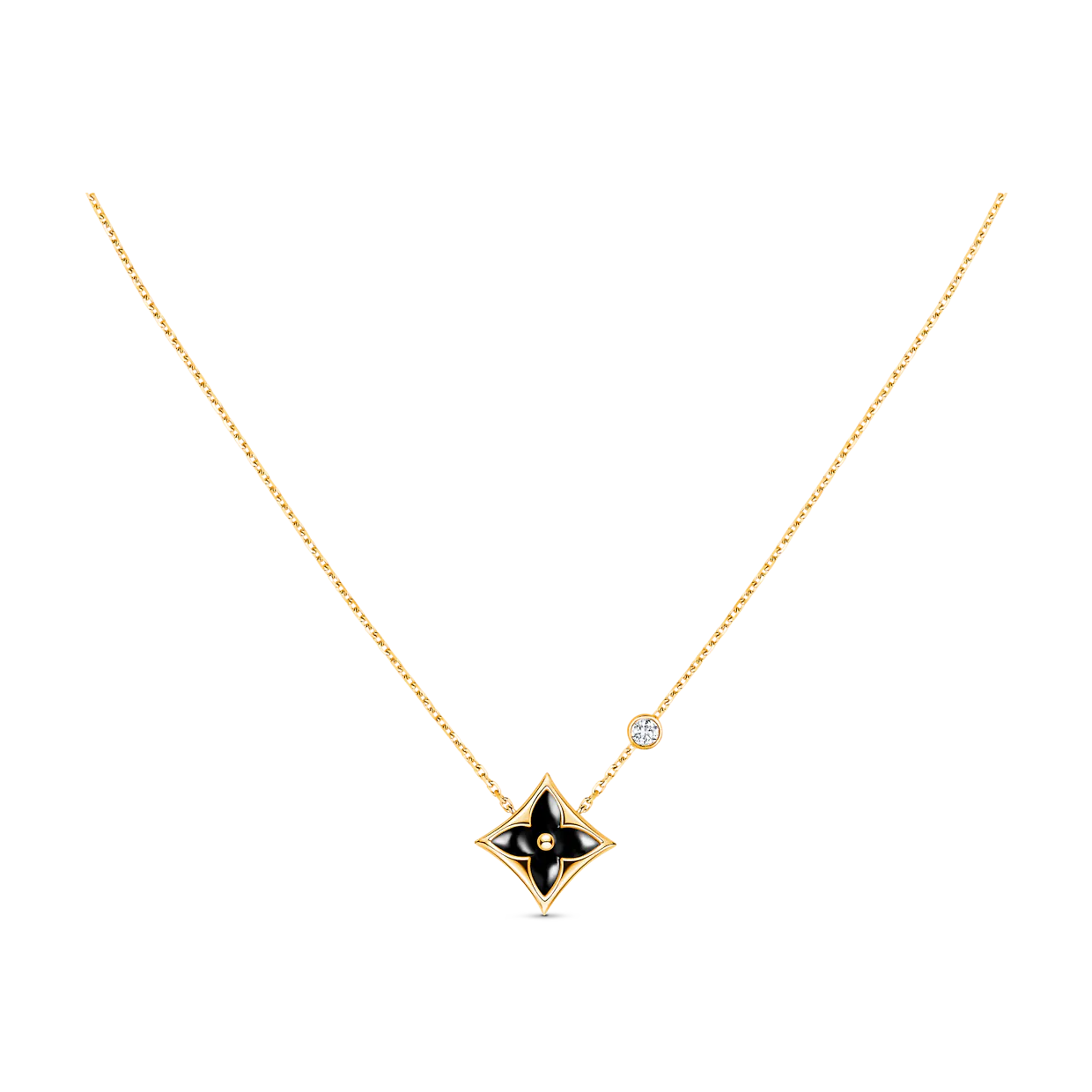 [Royal Top]STAR BLACK MOP NECKLACE