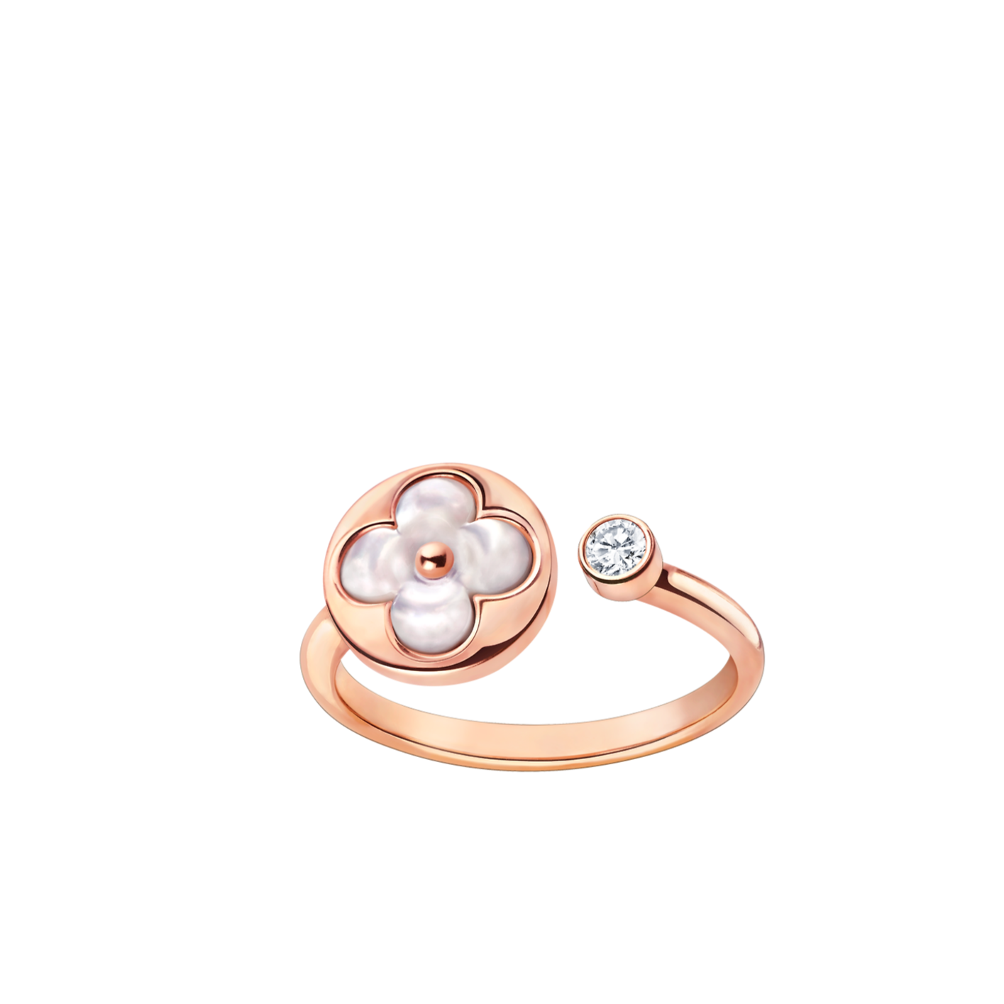 [Royal Top]SUN 1 DIAMOND PINK MOP RING