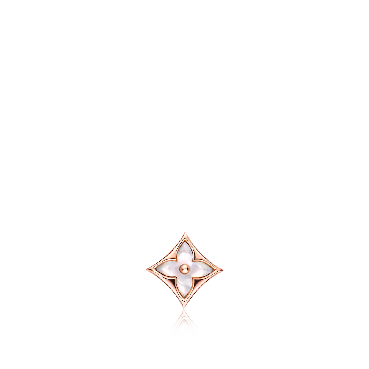 [Royal Top]STAR MOP PINK GOLD EARRINGS