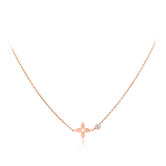 [Royal Top]BLOSSOM PENDANT PINK GOLD AND DIAMOND