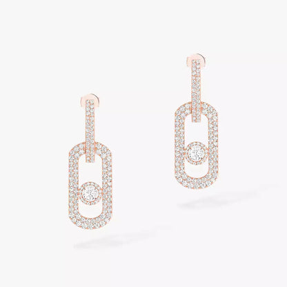[⭐JeweliWhal]So Move XL Pave_-Set Diamond Pendant Earrings