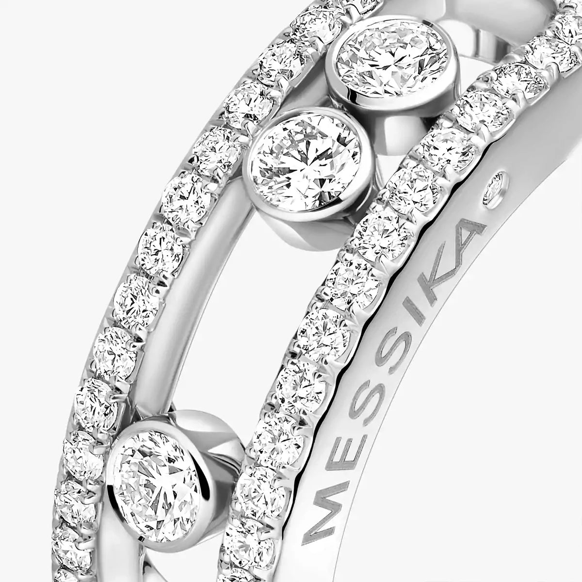 [⭐JeweliWhal] Move Gold Diamond Pave_ Ring