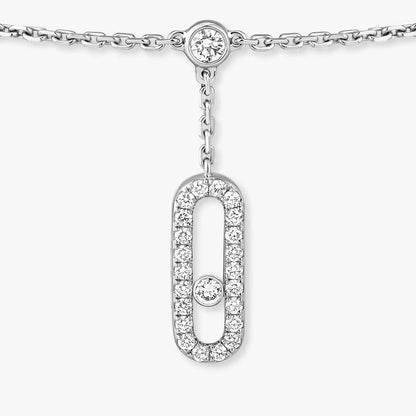 [⭐JeweliWhal] Move Uno pavé ankle bracelet