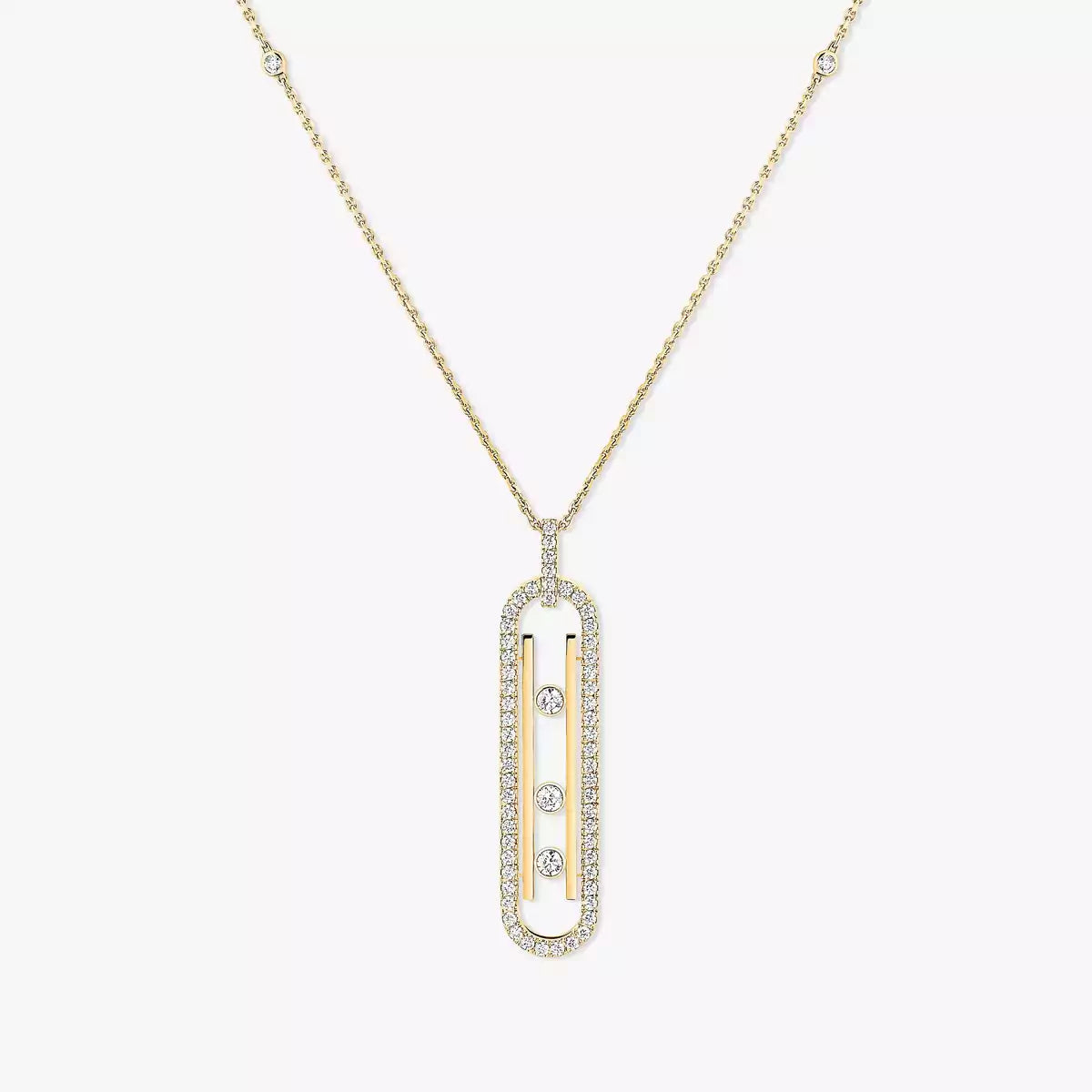[⭐JeweliWhal]Diamond Necklace Move 10Th