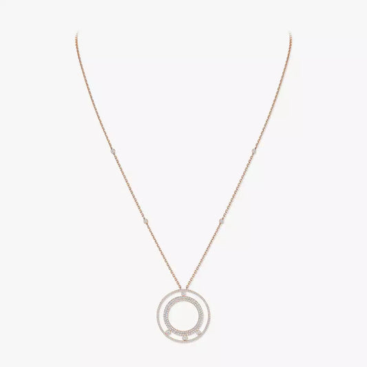 [⭐JeweliWhal]Move Romane Long Pave_-Set Diamond Necklace