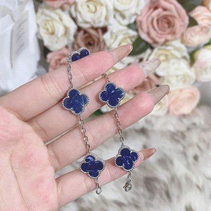 [Royal Top]CLOVER 5 MOTIF PIETERSITE BRACELET COLLECTION