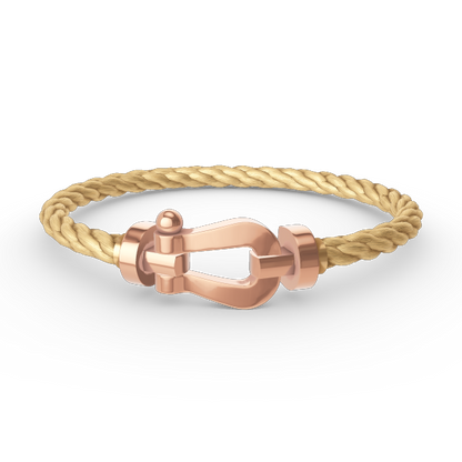 [Royal Top]FORCE LARGE HORSESHOE NO DIAMOND BRACELET ROSE GOLD