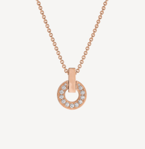 [Royal Top]GARI NECKLACE PINK GOLD DIAMOND