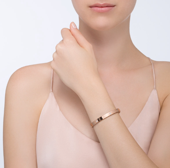 [Royal Top]LOVE BRACELET 6.1MM 4 DIAMONDS