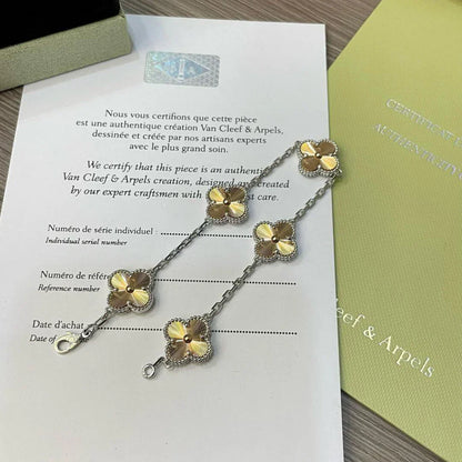 [Royal Top] CLOVER 5 MOTIF LASER BRACELET COLLECTION