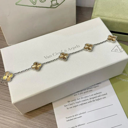 [Royal Top] CLOVER 5 MOTIF LASER BRACELET COLLECTION