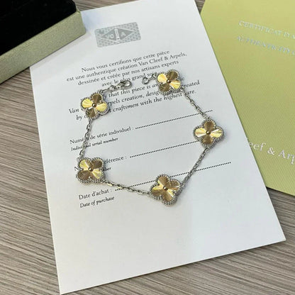 [Royal Top] CLOVER 5 MOTIF LASER BRACELET COLLECTION