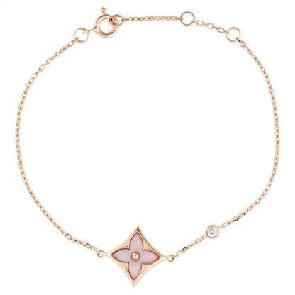 [Royal Top]STAR 1 DIAMOND PINK GOLD BRACELET
