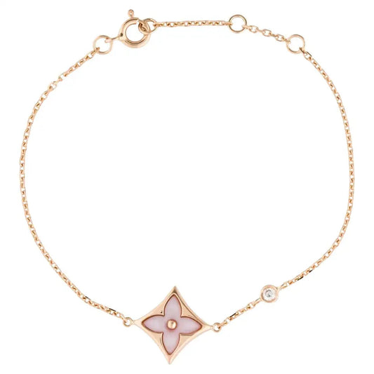 [Royal Top]STAR 1 DIAMOND PINK GOLD BRACELET