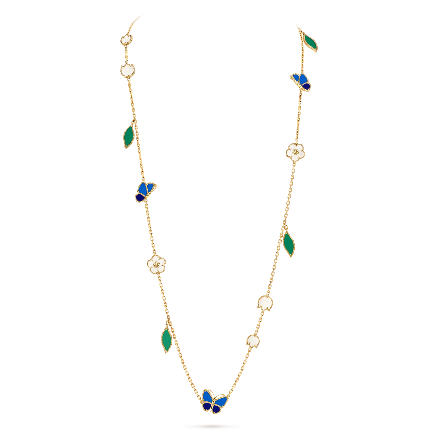 [Royal Top] 26 NEW CLOVER 15 MOTIFS LUCKY NECKLACE